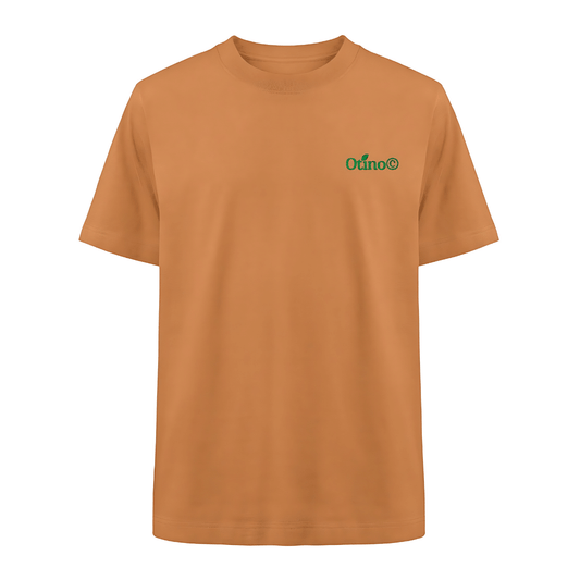Extra Heavy oversized T-Shirt mit Otino© Green Stitching