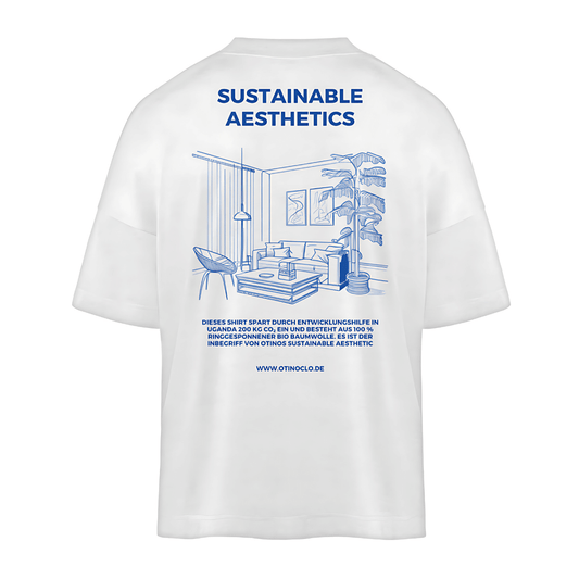 Oversized T-Shirt mit Sustainable Aesthetics Backprint